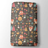 Brown Animal Soft Comfortable Kids Printed fabric for Dress